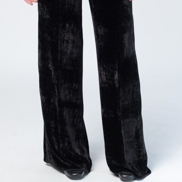 FORTE FORTE Velvet Pant in Black - Picture 2 of 2